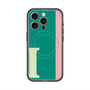 スリムプロテクションプレミアムケース with MagSafe［ オリジナル - initial color line - I green ］