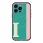 スリムプロテクションプレミアムケース with MagSafe［ オリジナル - initial color line - I green ］