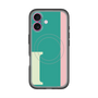 スリムプロテクションプレミアムケース with MagSafe［ オリジナル - initial color line - I green ］