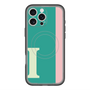 スリムプロテクションプレミアムケース with MagSafe［ オリジナル - initial color line - I green ］