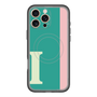 スリムプロテクションプレミアムケース with MagSafe［ オリジナル - initial color line - I green ］