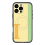 スリムプロテクションプレミアムケース with MagSafe［ オリジナル - initial color line - I yellow ］