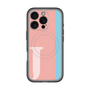 スリムプロテクションプレミアムケース with MagSafe［ オリジナル - initial color line - J pink ］