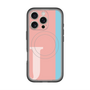 スリムプロテクションプレミアムケース with MagSafe［ オリジナル - initial color line - J pink ］