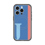 スリムプロテクションプレミアムケース with MagSafe［ オリジナル - initial color line - J blue ］