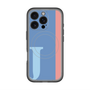 スリムプロテクションプレミアムケース with MagSafe［ オリジナル - initial color line - J blue ］