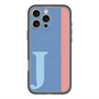 スリムプロテクションプレミアムケース with MagSafe［ オリジナル - initial color line - J blue ］