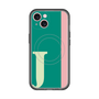 スリムプロテクションプレミアムケース with MagSafe［ オリジナル - initial color line - J green ］
