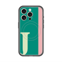 スリムプロテクションプレミアムケース with MagSafe［ オリジナル - initial color line - J green ］