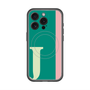 スリムプロテクションプレミアムケース with MagSafe［ オリジナル - initial color line - J green ］