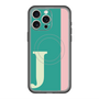 スリムプロテクションプレミアムケース with MagSafe［ オリジナル - initial color line - J green ］