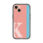 スリムプロテクションプレミアムケース with MagSafe［ オリジナル - initial color line - K pink ］