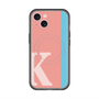 スリムプロテクションプレミアムケース with MagSafe［ オリジナル - initial color line - K pink ］
