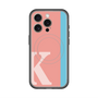 スリムプロテクションプレミアムケース with MagSafe［ オリジナル - initial color line - K pink ］