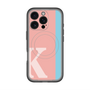 スリムプロテクションプレミアムケース with MagSafe［ オリジナル - initial color line - K pink ］