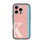 スリムプロテクションプレミアムケース with MagSafe［ オリジナル - initial color line - K pink ］