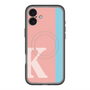スリムプロテクションプレミアムケース with MagSafe［ オリジナル - initial color line - K pink ］
