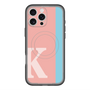 スリムプロテクションプレミアムケース with MagSafe［ オリジナル - initial color line - K pink ］