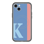 スリムプロテクションプレミアムケース with MagSafe［ オリジナル - initial color line - K blue ］