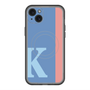 スリムプロテクションプレミアムケース with MagSafe［ オリジナル - initial color line - K blue ］