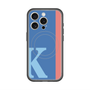 スリムプロテクションプレミアムケース with MagSafe［ オリジナル - initial color line - K blue ］