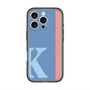 スリムプロテクションプレミアムケース with MagSafe［ オリジナル - initial color line - K blue ］