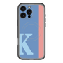 スリムプロテクションプレミアムケース with MagSafe［ オリジナル - initial color line - K blue ］