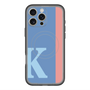 スリムプロテクションプレミアムケース with MagSafe［ オリジナル - initial color line - K blue ］