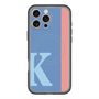 スリムプロテクションプレミアムケース with MagSafe［ オリジナル - initial color line - K blue ］