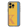 スリムプロテクションプレミアムケース with MagSafe［ オリジナル - initial color line - K orange ］