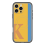 スリムプロテクションプレミアムケース with MagSafe［ オリジナル - initial color line - K orange ］