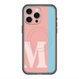 スリムプロテクションプレミアムケース with MagSafe［ オリジナル - initial color line - M pink ］