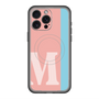 スリムプロテクションプレミアムケース with MagSafe［ オリジナル - initial color line - M pink ］