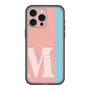 スリムプロテクションプレミアムケース with MagSafe［ オリジナル - initial color line - M pink ］
