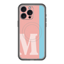 スリムプロテクションプレミアムケース with MagSafe［ オリジナル - initial color line - M pink ］