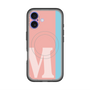 スリムプロテクションプレミアムケース with MagSafe［ オリジナル - initial color line - M pink ］