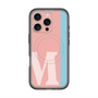 スリムプロテクションプレミアムケース with MagSafe［ オリジナル - initial color line - M pink ］