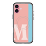 スリムプロテクションプレミアムケース with MagSafe［ オリジナル - initial color line - M pink ］