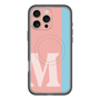 スリムプロテクションプレミアムケース with MagSafe［ オリジナル - initial color line - M pink ］