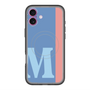 スリムプロテクションプレミアムケース with MagSafe［ オリジナル - initial color line - M blue ］