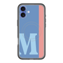 スリムプロテクションプレミアムケース with MagSafe［ オリジナル - initial color line - M blue ］