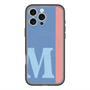スリムプロテクションプレミアムケース with MagSafe［ オリジナル - initial color line - M blue ］