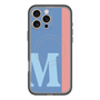 スリムプロテクションプレミアムケース with MagSafe［ オリジナル - initial color line - M blue ］