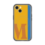 スリムプロテクションプレミアムケース with MagSafe［ オリジナル - initial color line - M orange ］