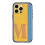 スリムプロテクションプレミアムケース with MagSafe［ オリジナル - initial color line - M orange ］