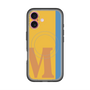 スリムプロテクションプレミアムケース with MagSafe［ オリジナル - initial color line - M orange ］