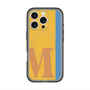 スリムプロテクションプレミアムケース with MagSafe［ オリジナル - initial color line - M orange ］