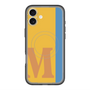 スリムプロテクションプレミアムケース with MagSafe［ オリジナル - initial color line - M orange ］