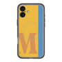 スリムプロテクションプレミアムケース with MagSafe［ オリジナル - initial color line - M orange ］