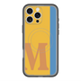 スリムプロテクションプレミアムケース with MagSafe［ オリジナル - initial color line - M orange ］